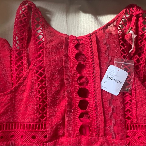 NWT Free People Wherever You Go Mini Dress in Peach - Picture 16 of 16